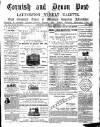 Cornish & Devon Post Saturday 23 February 1878 Page 1