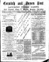 Cornish & Devon Post Saturday 16 March 1878 Page 1
