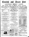 Cornish & Devon Post Saturday 20 April 1878 Page 1