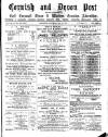 Cornish & Devon Post Saturday 18 May 1878 Page 1