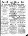 Cornish & Devon Post Saturday 13 July 1878 Page 1