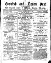 Cornish & Devon Post Saturday 10 August 1878 Page 1