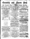 Cornish & Devon Post Saturday 26 October 1878 Page 1