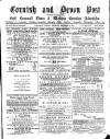 Cornish & Devon Post Saturday 02 November 1878 Page 1