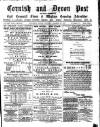 Cornish & Devon Post Saturday 30 November 1878 Page 1