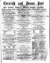 Cornish & Devon Post Saturday 25 January 1879 Page 1