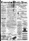 Launceston Weekly News, and Cornwall & Devon Advertiser. Saturday 08 July 1876 Page 1