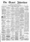 Thanet Advertiser Saturday 19 November 1898 Page 1