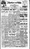 Thanet Advertiser Friday 18 August 1939 Page 1
