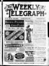 Sheffield Weekly Telegraph Saturday 29 December 1894 Page 1