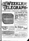 Sheffield Weekly Telegraph Saturday 18 January 1896 Page 1