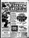 Sheffield Weekly Telegraph Saturday 20 January 1900 Page 1