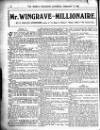 Sheffield Weekly Telegraph Saturday 17 February 1906 Page 22