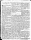 Sheffield Weekly Telegraph Saturday 22 January 1910 Page 16