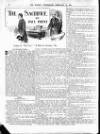 Sheffield Weekly Telegraph Saturday 25 February 1911 Page 10