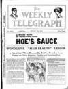 Sheffield Weekly Telegraph Saturday 09 January 1915 Page 1