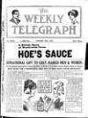 Sheffield Weekly Telegraph Saturday 23 January 1915 Page 1
