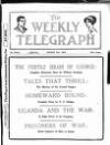 Sheffield Weekly Telegraph Saturday 21 August 1915 Page 1