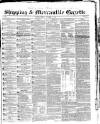 Shipping and Mercantile Gazette Friday 01 November 1844 Page 1