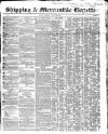 Shipping and Mercantile Gazette Monday 30 August 1847 Page 1