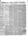 Shipping and Mercantile Gazette Thursday 13 January 1853 Page 1