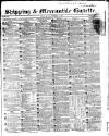 Shipping and Mercantile Gazette Monday 02 November 1857 Page 1