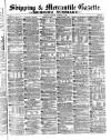 Shipping and Mercantile Gazette Saturday 14 October 1871 Page 1