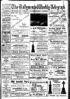 Ballymena Weekly Telegraph Saturday 14 September 1912 Page 1