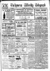 Ballymena Weekly Telegraph Saturday 25 April 1925 Page 1
