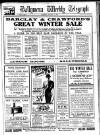 Ballymena Weekly Telegraph Saturday 04 January 1936 Page 1
