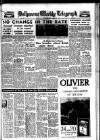 Ballymena Weekly Telegraph Thursday 03 April 1958 Page 1