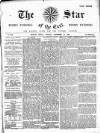 Evening Star Friday 20 September 1889 Page 1