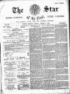 Evening Star Thursday 03 October 1889 Page 1