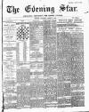 Evening Star Saturday 04 August 1894 Page 1