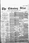 Evening Star Monday 10 February 1896 Page 1