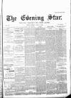 Evening Star Monday 10 August 1896 Page 1
