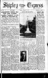 Shipley Times and Express Wednesday 07 November 1951 Page 1
