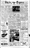 Shipley Times and Express Wednesday 20 November 1957 Page 1