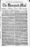 Homeward Mail from India, China and the East Wednesday 13 January 1858 Page 37