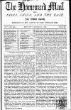 Homeward Mail from India, China and the East Monday 13 December 1869 Page 1