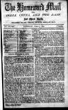 Homeward Mail from India, China and the East Saturday 05 March 1870 Page 1