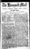 Homeward Mail from India, China and the East Saturday 02 December 1871 Page 1