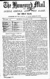 Homeward Mail from India, China and the East Monday 22 September 1873 Page 1