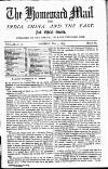 Homeward Mail from India, China and the East Monday 03 May 1875 Page 1