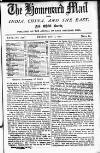 Homeward Mail from India, China and the East Friday 11 June 1880 Page 1