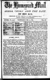 Homeward Mail from India, China and the East Wednesday 10 May 1882 Page 1