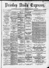 Paisley Daily Express Saturday 05 January 1889 Page 1