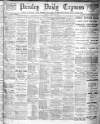 Paisley Daily Express Friday 20 January 1911 Page 1
