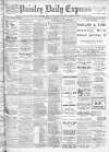 Paisley Daily Express Saturday 21 January 1911 Page 1