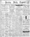 Paisley Daily Express Monday 25 January 1926 Page 1